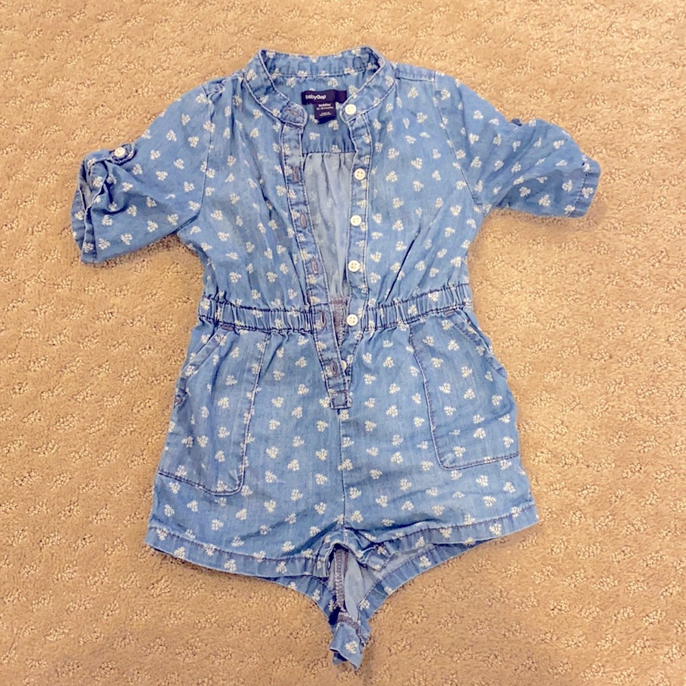 Baby Gap Chambray Romper